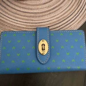 Fossil leather  wallet